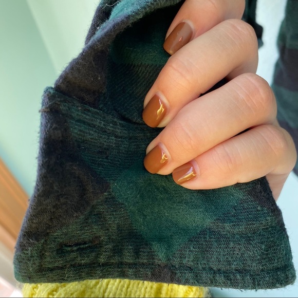 Aritzia TNA Green Flannel Button Down - Picture 4 of 7